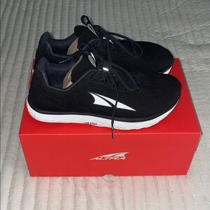 Altra Black and White Athletic Shoes